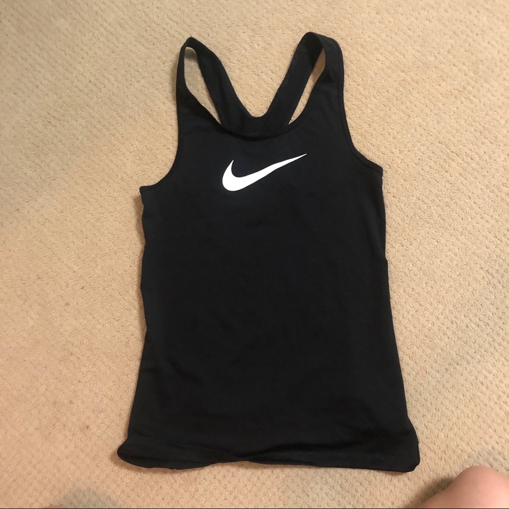 Nike Dri Fit Black Tank